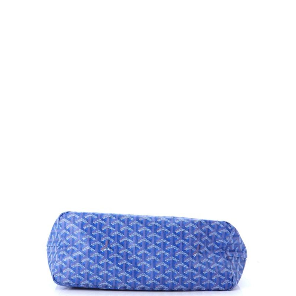Goyard Saint Louis Tote Coated Canvas PM Blue - Picture 5 of 8